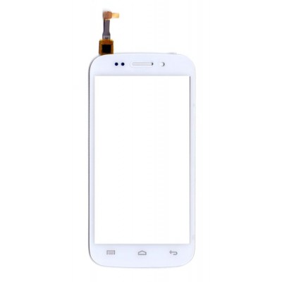Touch Screen Digitizer For Micromax Canvas 4 A210 Silver By - Maxbhi.com
