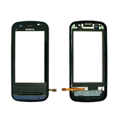Touch Screen Digitizer For Nokia C6 Black By - Maxbhi Com