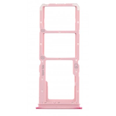 Sim Card Holder Tray For Vivo Y3 4gb 64gb Red - Maxbhi Com
