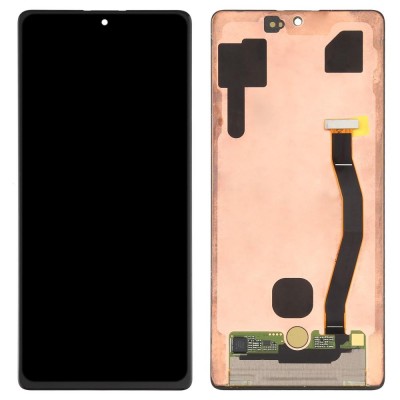 Lcd With Touch Screen For Samsung Galaxy S10 Lite White By - Maxbhi Com