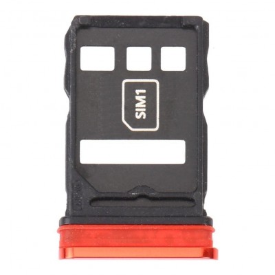 Sim Card Holder Tray For Huawei Nova 6 5g Red - Maxbhi Com