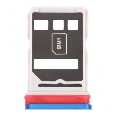 Sim Card Holder Tray For Huawei Nova 6 5g Blue - Maxbhi Com