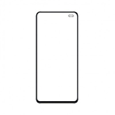Replacement Front Glass For Xiaomi Redmi K30 5g White By - Maxbhi Com