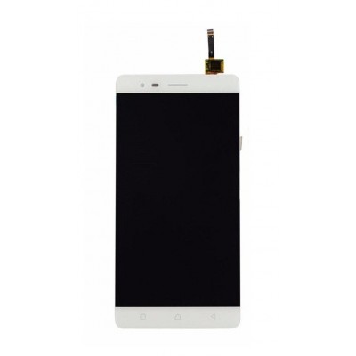 Lcd With Touch Screen For Lenovo K5 Note 3gb Ram White By - Maxbhi Com
