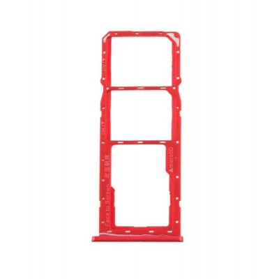 Sim Card Holder Tray For Realme C3 Red - Maxbhi Com