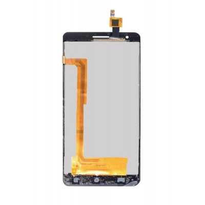 Lcd With Touch Screen For Lava Iris Fuel F2 Black By - Maxbhi Com