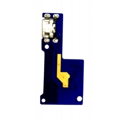 Charging Connector Flex Pcb Board For Micromax Canvas 5 Lite Special Edition By - Maxbhi Com