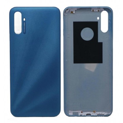Back Panel Cover For Realme C3 Blue - Maxbhi Com