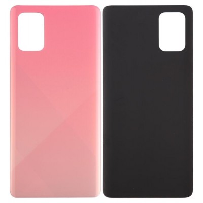 Back Panel Cover For Samsung Galaxy A71 Pink - Maxbhi Com
