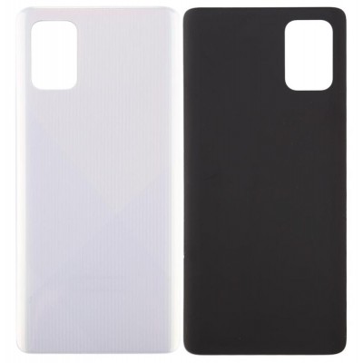 Back Panel Cover For Samsung Galaxy A71 Silver - Maxbhi Com
