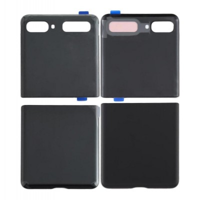 Back Panel Cover For Samsung Galaxy Z Flip Black - Maxbhi Com