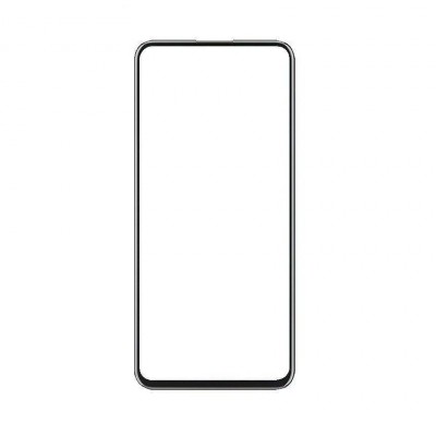 Replacement Front Glass For Huawei Nova 6 Black By - Maxbhi Com