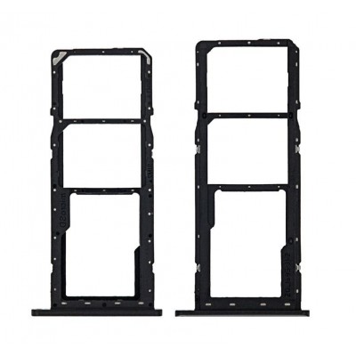 Sim Card Holder Tray For Samsung Galaxy A01 Black - Maxbhi Com