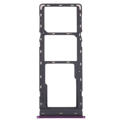 Sim Card Holder Tray For Tecno Camon 15 Black - Maxbhi Com