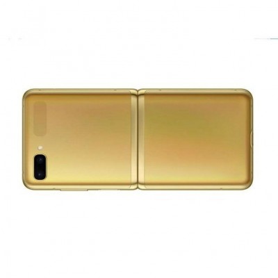 Full Body Housing For Samsung Galaxy Z Flip Gold - Maxbhi Com