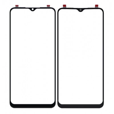 Replacement Front Glass For Oppo A31 2020 Black By - Maxbhi Com
