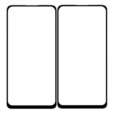 Replacement Front Glass For Tecno Camon 15 Pro Black By - Maxbhi Com
