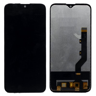 LCD with Touch Screen for LG W10 Alpha Black
