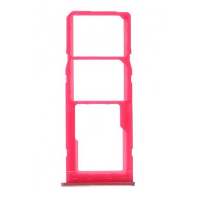 Sim Card Holder Tray For Samsung Galaxy M31 Red - Maxbhi Com