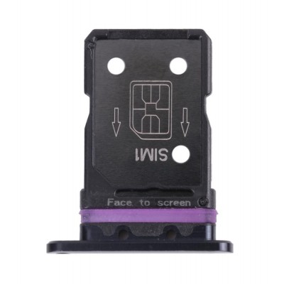 Sim Card Holder Tray For Realme X50 Pro 5g Black - Maxbhi Com
