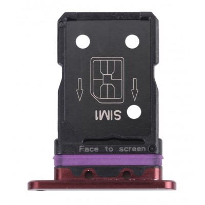 Sim Card Holder Tray For Realme X50 Pro 5g Red - Maxbhi Com