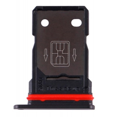 Sim Card Holder Tray For Oneplus 8 Black - Maxbhi Com