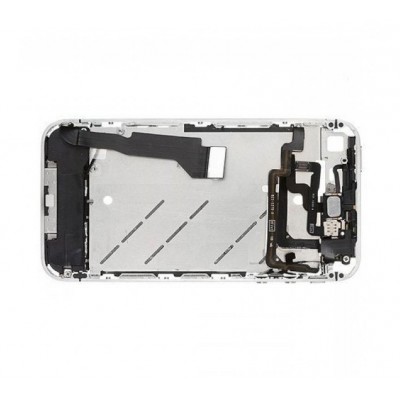 Middle For Apple Iphone 4 Silver - Maxbhi Com