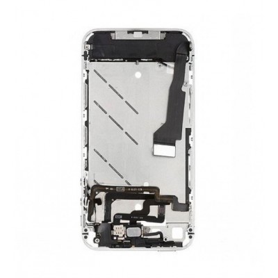 Middle For Apple Iphone 4 Silver - Maxbhi Com