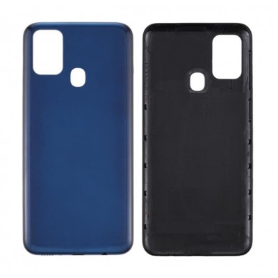 Back Panel Cover For Samsung Galaxy M31 Blue - Maxbhi Com
