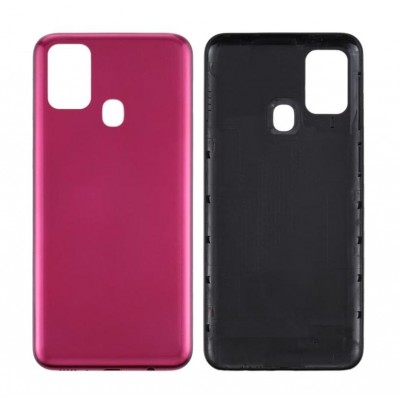 Back Panel Cover For Samsung Galaxy M31 Red - Maxbhi Com