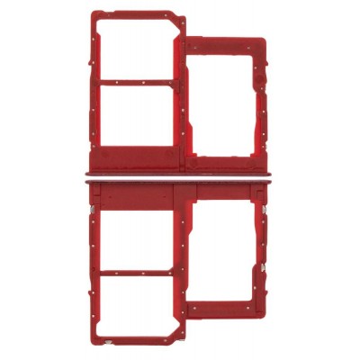 Sim Card Holder Tray For Samsung Galaxy A31 Red - Maxbhi Com