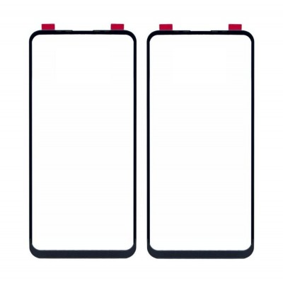 Replacement Front Glass For Infinix Hot 9 Black By - Maxbhi Com