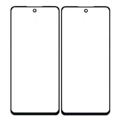 Replacement Front Glass For Samsung Galaxy S20 Black By - Maxbhi Com