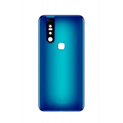 Back Panel Cover For Infinix S5 Pro Cyan - Maxbhi Com