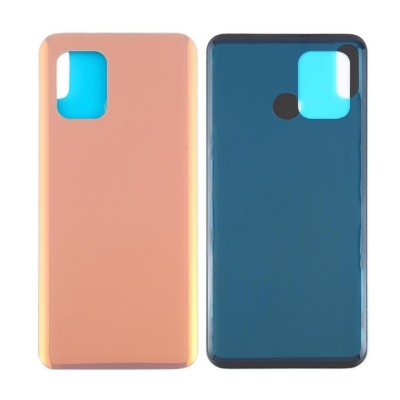 Back Panel Cover For Xiaomi Mi 10 Youth 5g Orange - Maxbhi Com