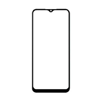 Replacement Front Glass For Realme C3 3 Cameras Red By - Maxbhi Com