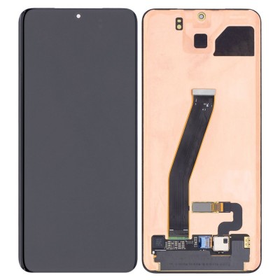 Lcd With Touch Screen For Samsung Galaxy S20 5g Black By - Maxbhi Com