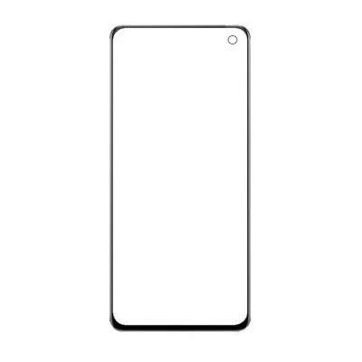 Replacement Front Glass For Vivo Iqoo 3 5g Black By - Maxbhi Com