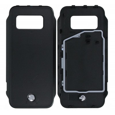 Back Panel Cover For Samsung Galaxy Xcover Fieldpro Black - Maxbhi Com
