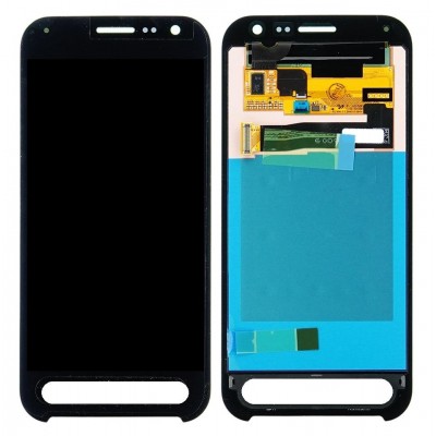 Lcd With Touch Screen For Samsung Galaxy Xcover Fieldpro Black By - Maxbhi Com