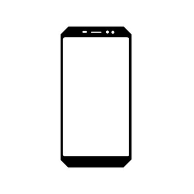 Replacement Front Glass For Ulefone Armor X7 White By - Maxbhi Com
