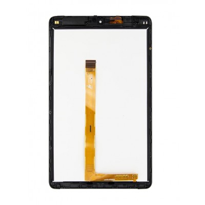 Lcd With Touch Screen For Alcatel 3t 8 Black By - Maxbhi Com