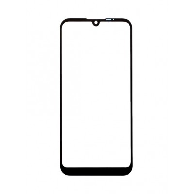 Replacement Front Glass For Moto E6s Black By - Maxbhi Com
