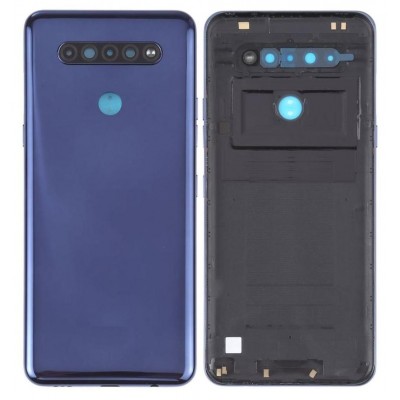Back Panel Cover For Lg K51s Blue - Maxbhi Com