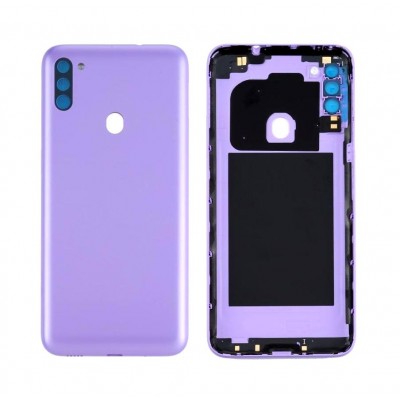 Back Panel Cover For Samsung Galaxy M11 Violet - Maxbhi Com