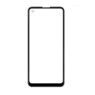 Replacement Front Glass For Lg K51s White By - Maxbhi Com
