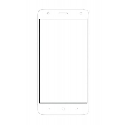 Replacement Front Glass For Micromax Spark Go White By - Maxbhi Com