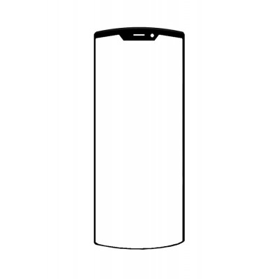 Replacement Front Glass For Motorola Razr 2019 Black By - Maxbhi Com