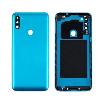Back Panel Cover For Samsung Galaxy M11 Blue - Maxbhi Com
