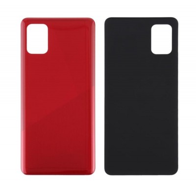 Back Panel Cover For Samsung Galaxy A31 Red - Maxbhi Com